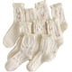 thumbnail image 1 of Calcetines de algodón con estampado floral vintage para mujer, bonitos calcetines de vestir elegantes coreanos kawaii para adolescentes, 1 of 7