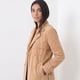 thumbnail image 3 of Abrigo Trench Mujer Cotelé Con Botones, 3 of 9