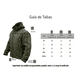 thumbnail image 4 of Polar Chaqueta Polerón Micropolar Táctico Invierno, 4 of 5