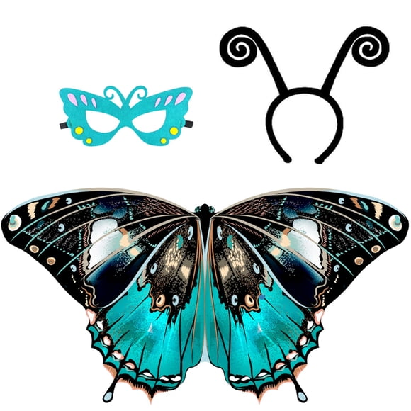 Disfraz IROLEHOME con alas de mariposa para niñas de 3 a 9 años