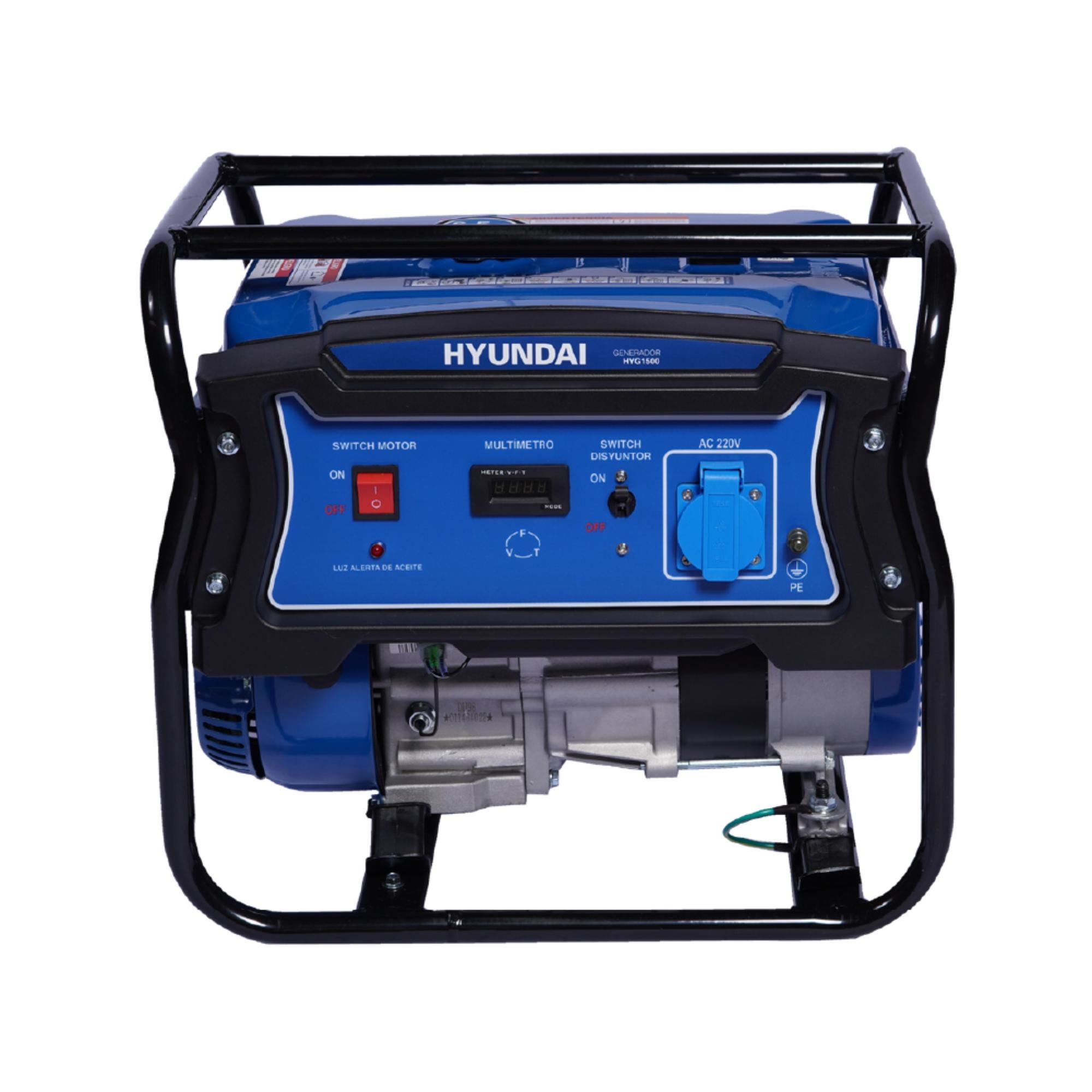 Generador Gazolina Hyundai 1500 1.1 Kva