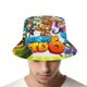 thumbnail image 4 of Bloons TD Defensa de Torre Sombrero bucket para adultos, gorra de protección solar, sombrero de pescador plegable para viajes al aire libre, pesca y actividades de verano, 4 of 6