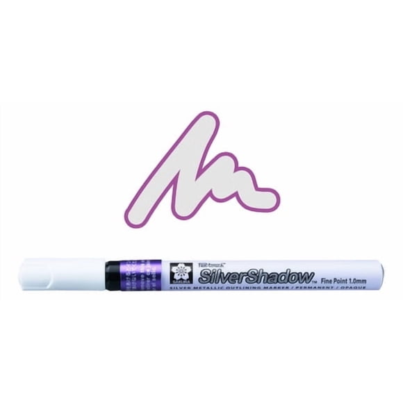 Marcador Permanente Pen Touch Silver Shadow Sakura 1.0mm