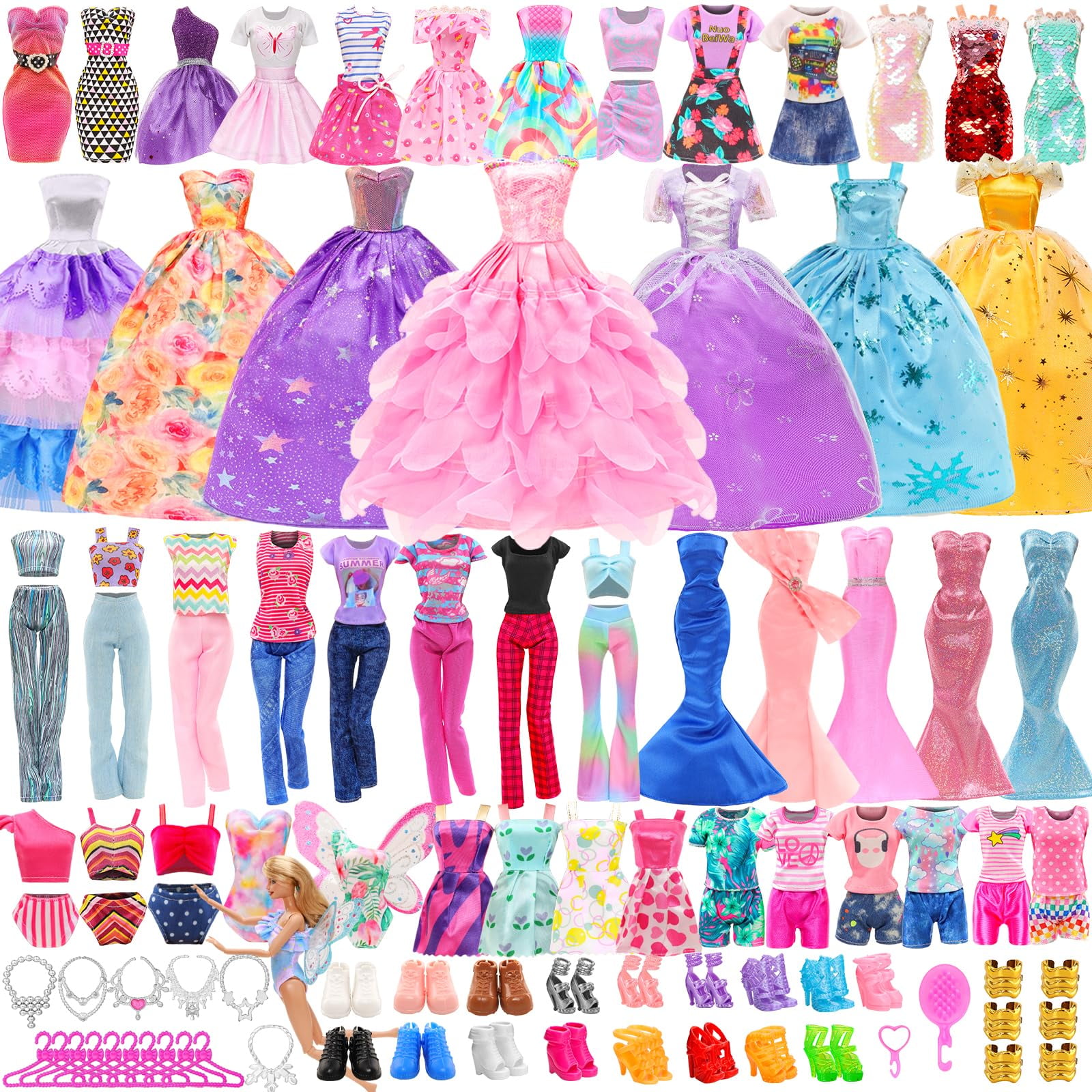 Enocht - Set De Ropa Y Accesorios De Moda Para Muñeca De 11.5 Pulgadas