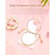 thumbnail image 4 of Espejo compacto Imperblooms rosa de 7 cm plegable para bolso, 4 of 9