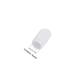 thumbnail image 3 of Protectores de rosca asweo 6 mm x 25 mm, 100 piezas, blanco, 3 of 4