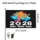 thumbnail image 5 of Bandera Shrandi Mundial 2026 152 x 91 cm para exterior, 5 of 9