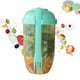 thumbnail image 1 of Juego de recipientes para ensalada fresca para llevar, vaso mezclador de ensalada Keep Fit con tenedor y soporte para aderezo, 1 of 5