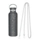 thumbnail image 3 of Taza De Vacío De Diamante Portátil 750ml / 25oz Bling Rhinestones Diamond Kettle Black, 3 of 3