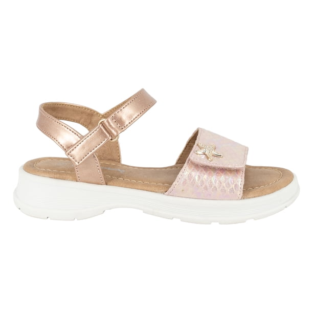 Sandalia con Velcro Aral Rosado Bamboo