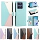 thumbnail image 5 of Cartera para Motorola Moto G86 en PU Tricolor, Funda con Solapa, Verde, 5 of 6
