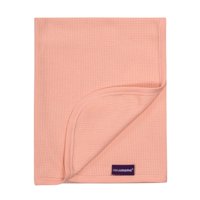 Manta Waffle Algodón Clevamama 120X140 - Coral