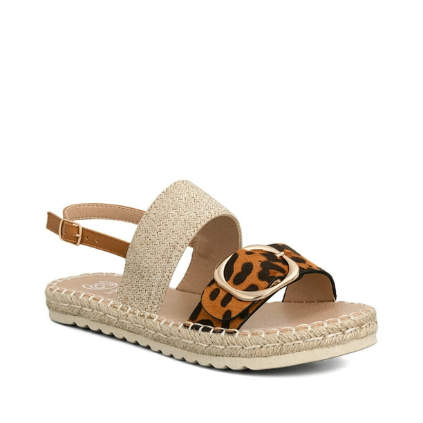 Sandalia Casual De Moda Mujer Leopardo Weide QIU3 Mujer