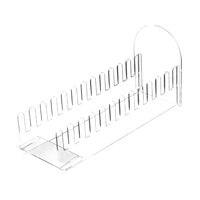 Magideal - Organizador De Soporte De Exhibición De Tarjetas, 12 Niveles, Práctico, Portátil, Elegante, Puerta Decorativa, Mesa Para Dormitorio, Folleto Para El H