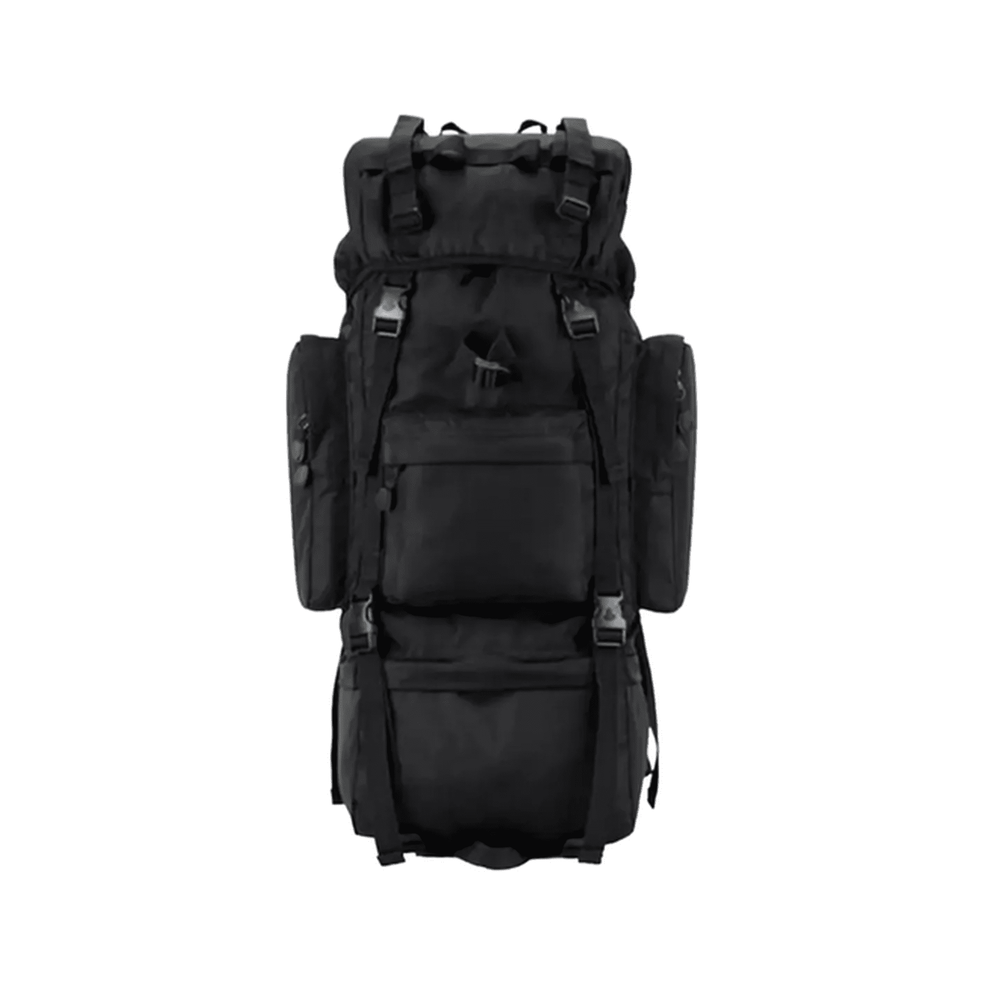 Genérico - Mochila Para Campañas Militares 100l Color Negro