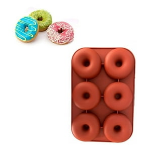 Genérico - Moldes Silicona Donas Moldes De Silicona Donuts Molde Dona
