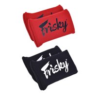 Magideal - 2 Piezas Protector De Nudillos Guantes Gel Boxeo Almohadillas Gel Doble Protección Para Manos Amortiguación Contra Impactos Adecuado Para Entrenamient Negro Y Rojo