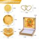 thumbnail image 3 of Monedas de arras de boda FUNPAR dorado con caja de regalo, 3 of 7