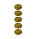 thumbnail image 1 of Pack 5 Virutillas Espiral Doradas | Ideal para Ollas, Vidrios y Utensilios, 1 of 2