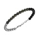 thumbnail image 2 of Pulsera Armani Exchange de perlas serpentinas verdes de acero inoxidable, 2 of 5