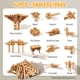 thumbnail image 2 of Bloques de construcción GLCforever 15 en 1 STEM de madera, 2 of 9