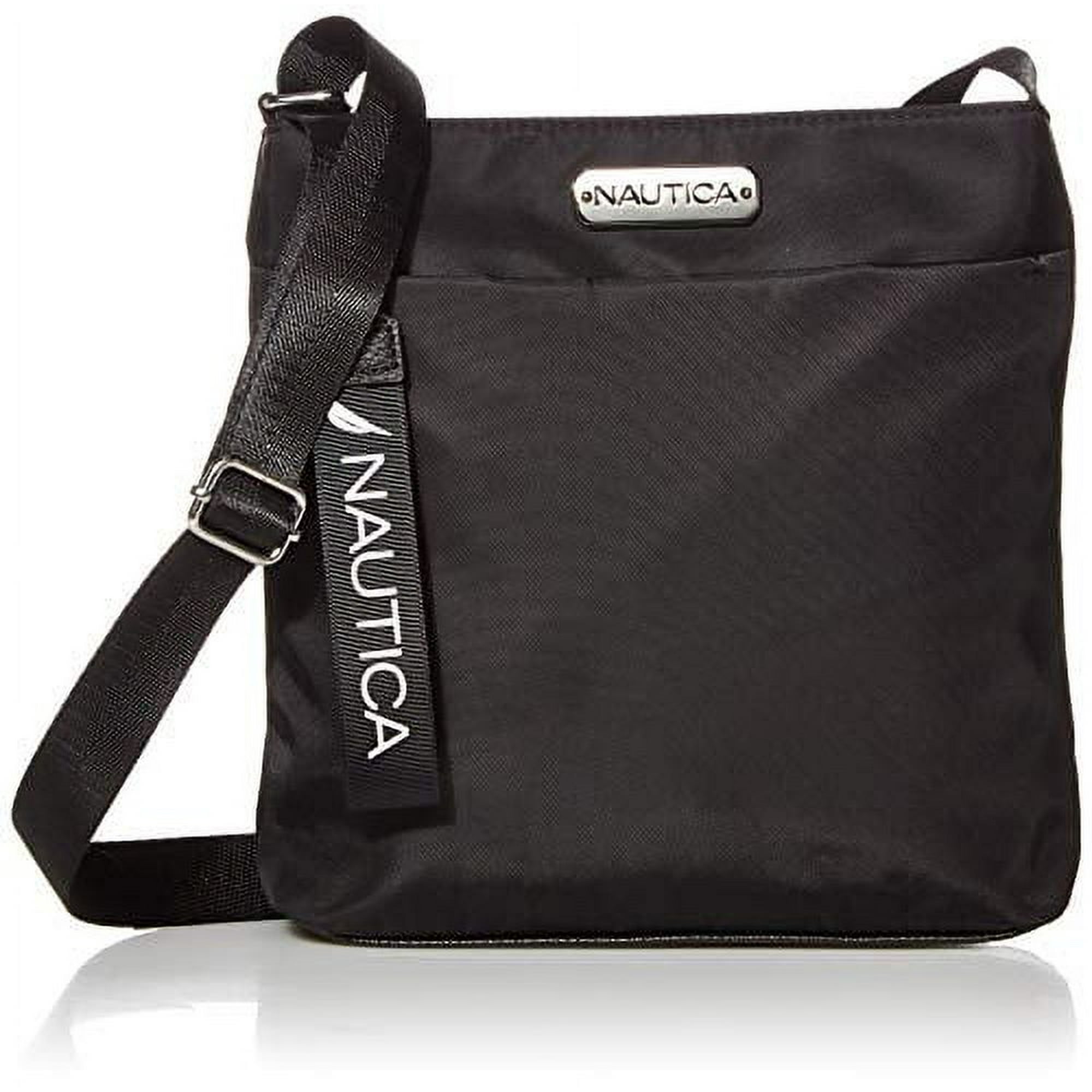 Bolso Bandolera Pequeño Nautica De Nailon Para Mujer Con Correa