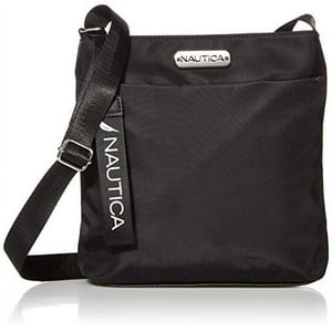 Bolso Bandolera Pequeño Nautica De Nailon Para Mujer Con Correa