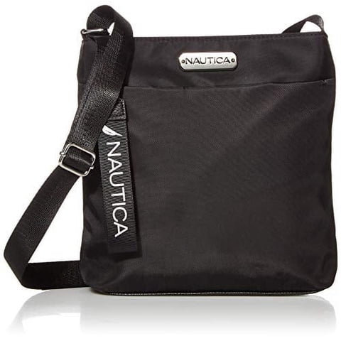 Bolso Bandolera Pequeño Nautica De Nailon Para Mujer Con Correa