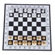 thumbnail image 1 of Juego De Tablero De Ajedrez Internacional De 32 Piezas, Tablero De Ajedrez Magnético Plegable, Juguete De Regalo L, Oro, Plata, 1 of 5