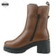thumbnail image 3 of Botin de Cuero Chalada Mujer Cereza-1 Café Casual, 3 of 8
