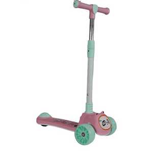 Vipnetwork - Scooter Monopatín Niños Panda Rosado