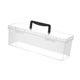 thumbnail image 2 of Caja De Herramientas Transparente Con Asa, Contenedor Para Llevar, Caja De Almacenamiento, Organizador, Color Negro, 35,8 X 12 X 10,8 Cm, 2 of 5