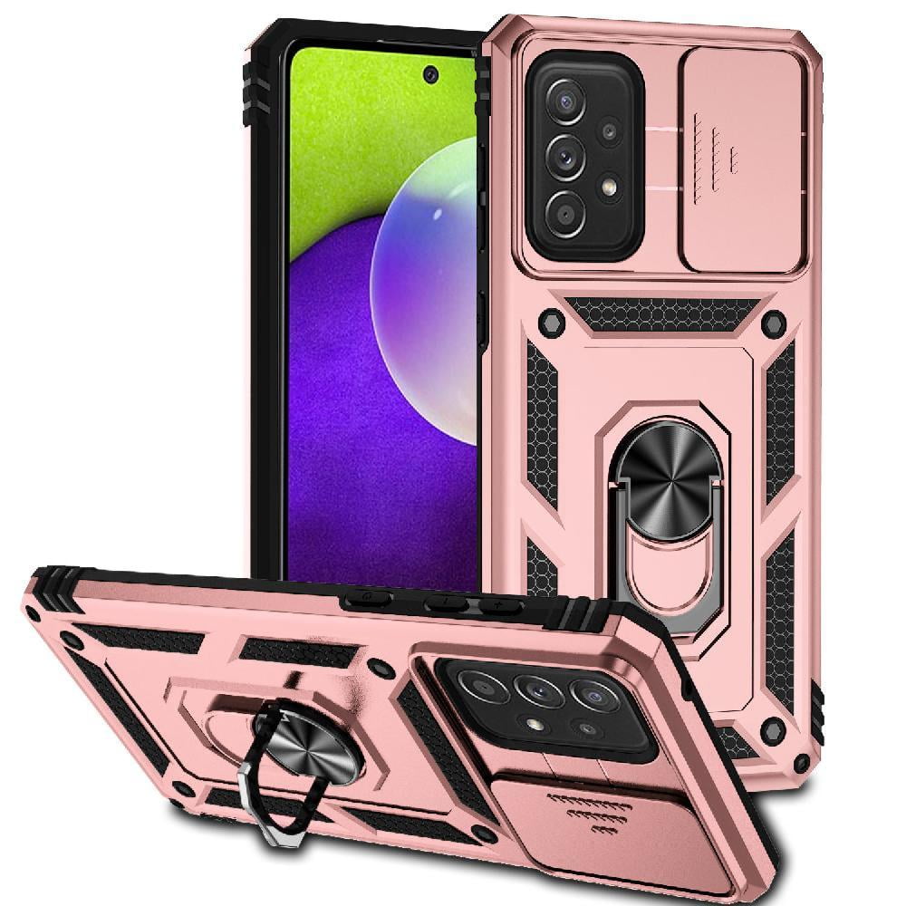 Estuche Gangxun Para Samsung Galaxy A73 5g, Soporte Giratorio 360°, Estilo Mecánico Y Magnético