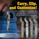 thumbnail image 3 of MULTITOOL Donk! Clip para navaja suiza Victorinox 91 mm Futura Mate, 3 of 8