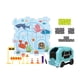 thumbnail image 3 of Los Niños Entrenan A Los Juguetes De La Pista Montessori Puzzle Track Car Play Set Con El Tema Marino De Los Vehículos 4pcs, 3 of 5