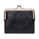thumbnail image 1 of Monedero pequeño RFID para mujer, compacto, plegable, de piel, estilo vintage, con cremallera y cierre de boquilla., 1 of 6