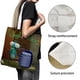 thumbnail image 3 of Lloyd of the Flies Bolso de tela con estampado de lienzo para mujer, bolsa de compras reutilizable y estética, con cremallera interior, regalo para mujer,40*45cm., 3 of 6