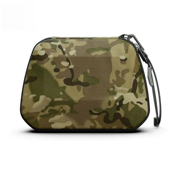 Funda protectora de viaje organizadora de mandos para PlayStation 5/4 y Xbox Series X/S/One, compatible con el mando Pro de Nintendo Switch - Bolsa de almacenamiento duradera-Camuflaje