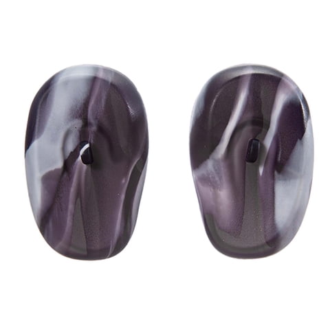 Magideal - 2 Uds: Protección Para Los Oídos, Orejeras Para Teñir El Cabello, Gorras Protectoras Suaves Creativas, Protección Para Los Oídos Para Teñir El Cabello Negro