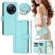 thumbnail image 2 of Xiaomi Redmi A3 4G Funda con Ranuras para 9 Tarjetas, Verde Claro, 2 of 6
