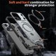 thumbnail image 4 of Para Apple iPhone 17 Pro Max Funda con Soporte de Anillo en O Magnético Invisible, Funda de Teléfono a Prueba de Golpes, Gris, para iPhone 17 Pro Max, 4 of 6