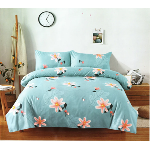 Genérico - Juego Sabana Estampado Algodon 1.5 Plaza 3 Pzas Color 13