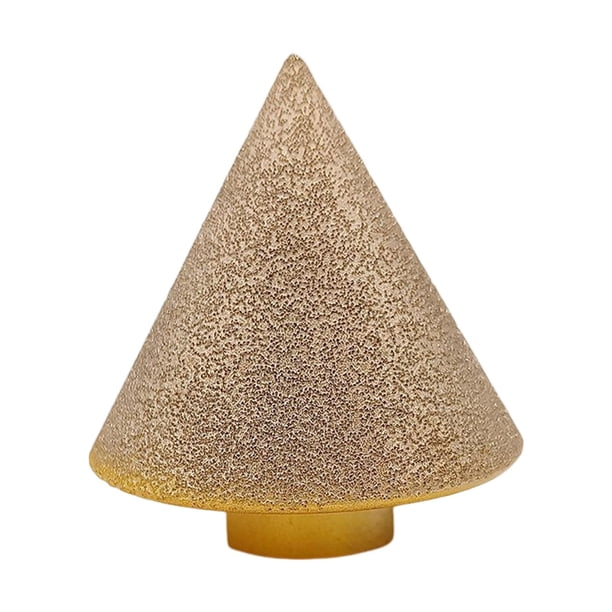 Brocas de chaflán de diamante, equipo de taller Accesorios para amoladoras angulares Brocas de chaflán de biselado para limpieza de pulido de agujeros 38 mm