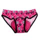 thumbnail image 2 of Ropa Interior De Ciclismo Para Mujer Pantalones Cortos De Montar En Bicicleta Acolchados En 3D L Pink Skull, 2 of 5