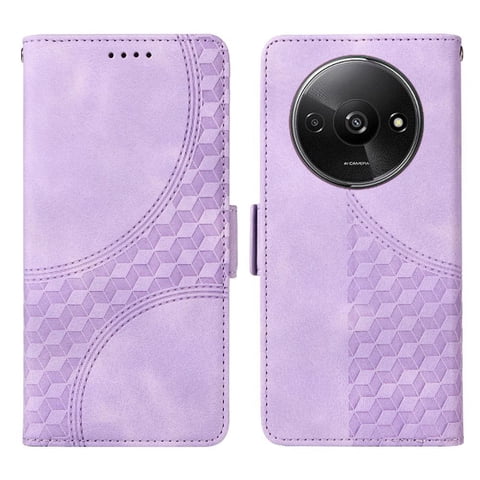 Carcasa Foxdock Xiaomi Redmi A3 4G De Cuero Pu, Diseño Acolchado Clásico, Protección Contra Caídas Y Rayones