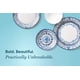 thumbnail image 2 of Set de platos para ensalada Corelle Vitrelle de 23 cm, 6 piezas, resistentes a astillas, 2 of 8