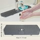 thumbnail image 4 of 1pc Silicone Sink Splash Guard For Kitchen, Sink Splash Guard Drain Pad, Bathroom Faucet Splash Water Catcher Mat, Sink Countertop Protector, 45cm*14.4cm/17.71inch*5.66inch, 4 of 4