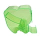 thumbnail image 4 of Contenedor dispensador de rollos de algodón, práctica caja de rollos de algodón transparente a prueba de polvo, portarrollos de algodón, hogar , Verde, 4 of 5