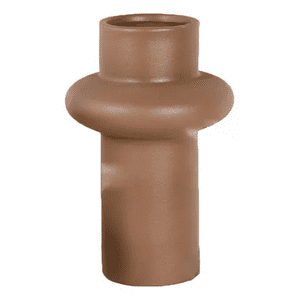 Genérico - Florero Vintage Ceramica Torre Cafe 17X17X25Cm