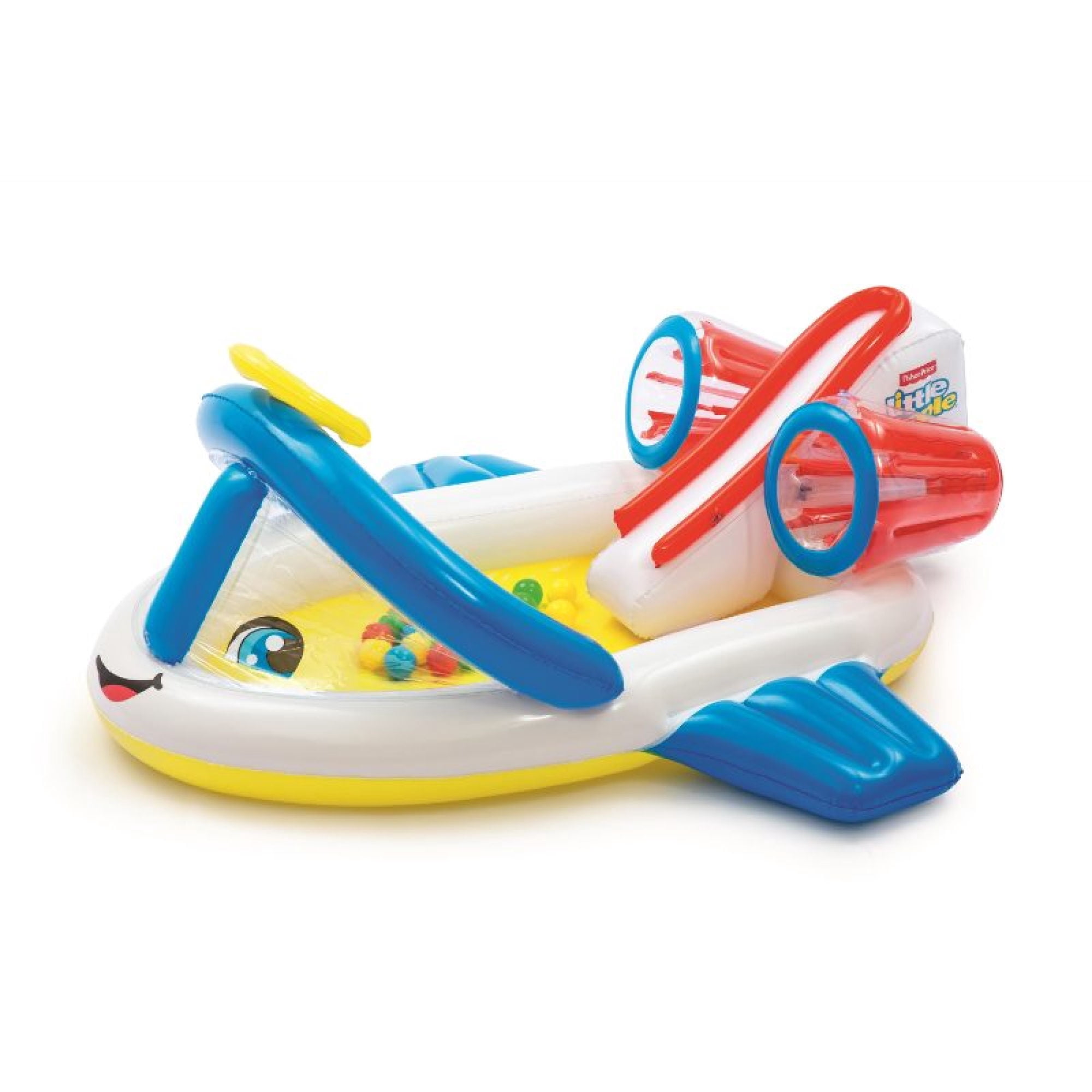 Juego Inflable Avion Con Pelotas 93701